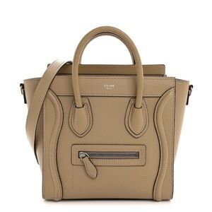 Celine Nano Luggage Bag Dune